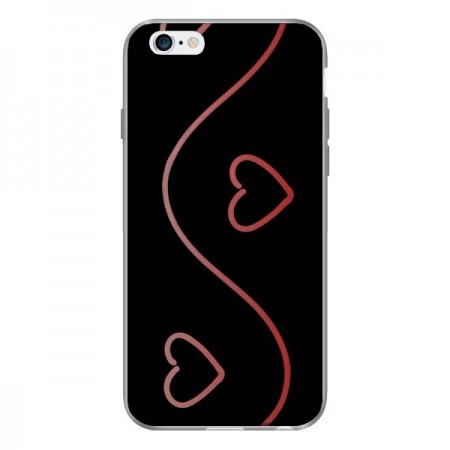 Coque Coeur Love Rouge pour iPhone 6 - R Delean