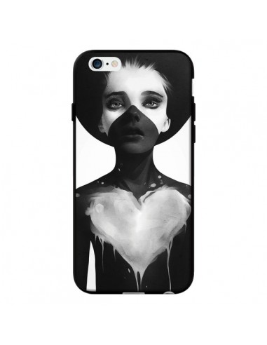Coque Fille Coeur Hold On pour iPhone 6 - Ruben Ireland