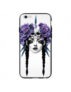 Coque Fille Fleurs Warrior pour iPhone 6 - Ruben Ireland