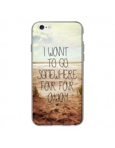 Coque I want to go somewhere pour iPhone 6 - Sylvia Cook 2
