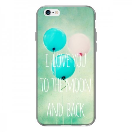Coque I love you to the moon and back pour iPhone 6 - Sylvia Cook Coque I love you to the moon and back pour iPhone 6 - Sylvia Cook