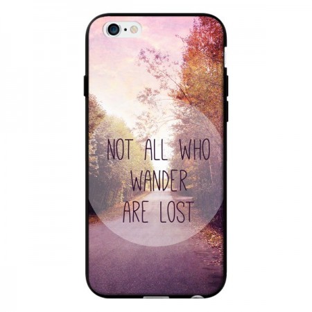 Coque Not all who wander are lost pour iPhone 6 - Sylvia Cook Coque Not all who wander are lost pour iPhone 6 - Sylvia Cook