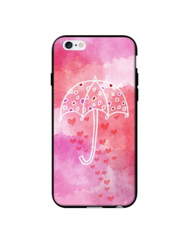 Coque Parapluie Coeur Love Amour pour iPhone 6 - Sylvia Cook