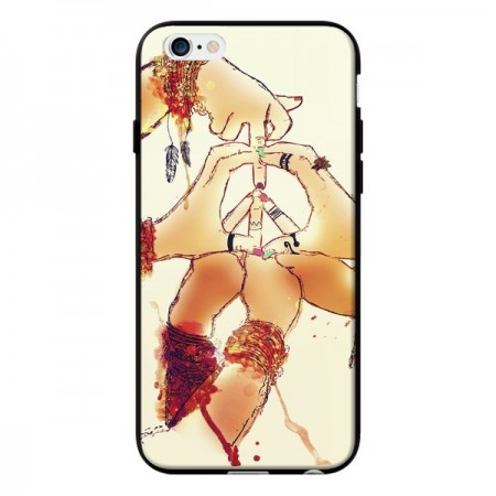 Coque Peace and Love pour iPhone 6 - Sara Eshak Coque Peace and Love pour iPhone 6 - Sara Eshak