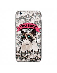 Coque Chat Grumpy Cat - You Suck pour iPhone 6 - Sara Eshak 2
