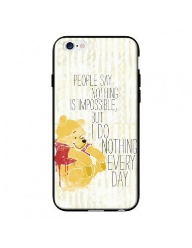 Coque Winnie I do nothing every day pour iPhone 6 - Sara Eshak