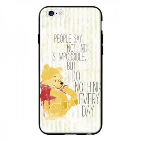 Coque Winnie I do nothing every day pour iPhone 6 - Sara Eshak Coque Winnie I do nothing every day pour iPhone 6 - Sara Eshak
