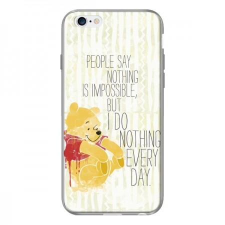 Coque Winnie I do nothing every day pour iPhone 6 - Sara Eshak Coque Winnie I do nothing every day pour iPhone 6 - Sara Eshak