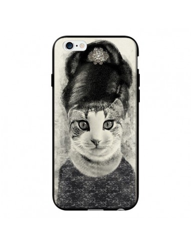 Coque Audrey Cat Chat pour iPhone 6 - Tipsy Eyes