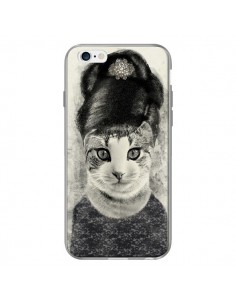 Coque Audrey Cat Chat pour iPhone 6 - Tipsy Eyes 2