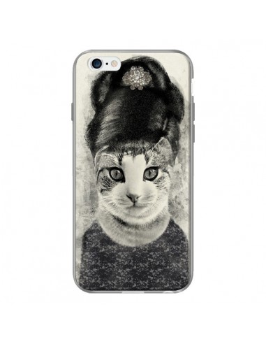 Coque Audrey Cat Chat pour iPhone 6 - Tipsy Eyes