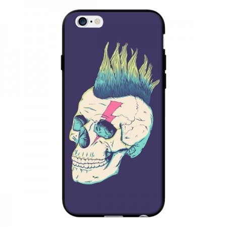 Coque Tête de mort Punk pour iPhone 6 - Victor Vercesi Coque Tête de mort Punk pour iPhone 6 - Victor Vercesi