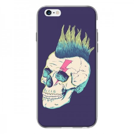 Coque Tête de mort Punk pour iPhone 6 - Victor Vercesi Coque Tête de mort Punk pour iPhone 6 - Victor Vercesi