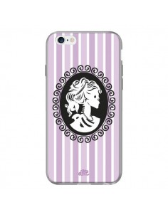 Coque Camée Squelette Rose et Bleue pour iPhone 6 - Enilec 2