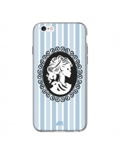 Coque Camée Squelette Bleue pour iPhone 6 - Enilec 2