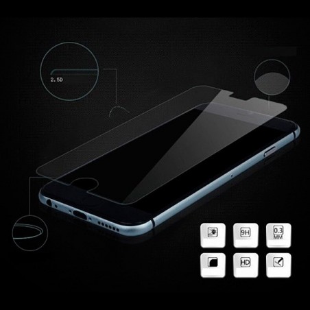 Film en verre trempé Anti-Casse Anti-Explosion Avant pour iPhone 6 et 6S (4,7")