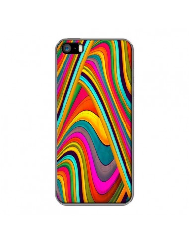 Coque Acid Vagues pour iPhone 5 et 5S - Danny Ivan