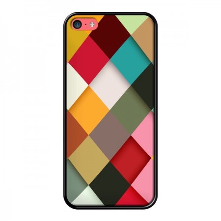 Coque Colorful Mosaique pour iPhone 5C - Danny Ivan Coque Colorful Mosaique pour iPhone 5C - Danny Ivan