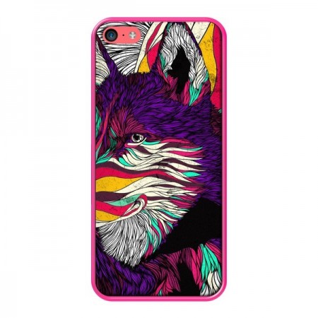 Coque Color Husky Chien Loup pour iPhone 5C - Danny Ivan Coque Color Husky Chien Loup pour iPhone 5C - Danny Ivan