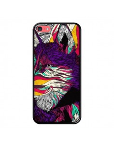 Coque Color Husky Chien Loup pour iPhone 5C - Danny Ivan 2
