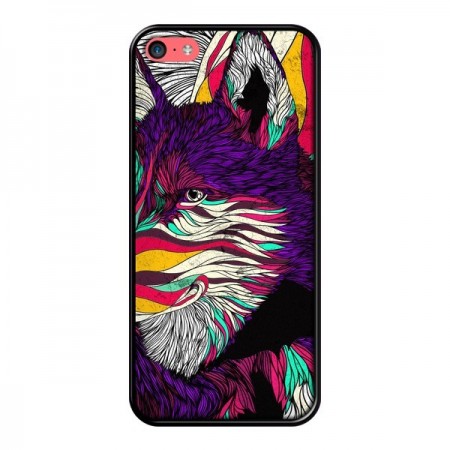 Coque Color Husky Chien Loup pour iPhone 5C - Danny Ivan Coque Color Husky Chien Loup pour iPhone 5C - Danny Ivan