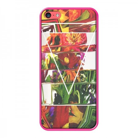 Coque Facke Flowers Fleurs pour iPhone 5C - Danny Ivan