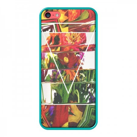 Coque Facke Flowers Fleurs pour iPhone 5C - Danny Ivan
