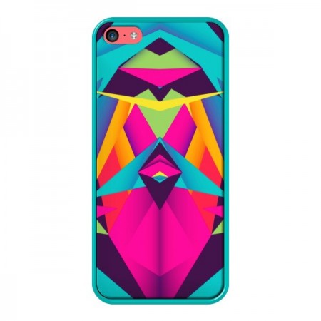 Coque Friendly Color Azteque pour iPhone 5C - Danny Ivan