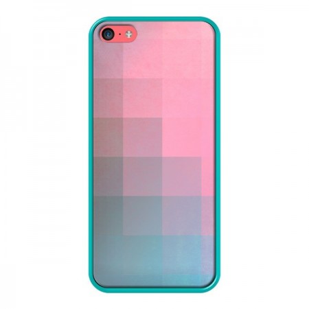 Coque Girly Pixel Surface pour iPhone 5C - Danny Ivan