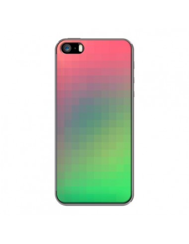 Coque Gradient Pixel pour iPhone 5 et 5S - Danny Ivan