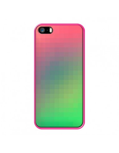 Coque Gradient Pixel pour iPhone 5 et 5S - Danny Ivan