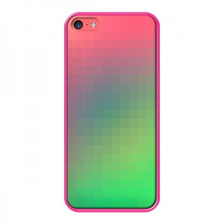 Coque Gradient Pixel pour iPhone 5C - Danny Ivan