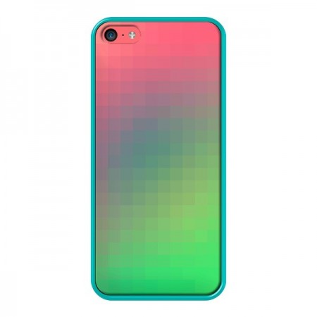 Coque Gradient Pixel pour iPhone 5C - Danny Ivan