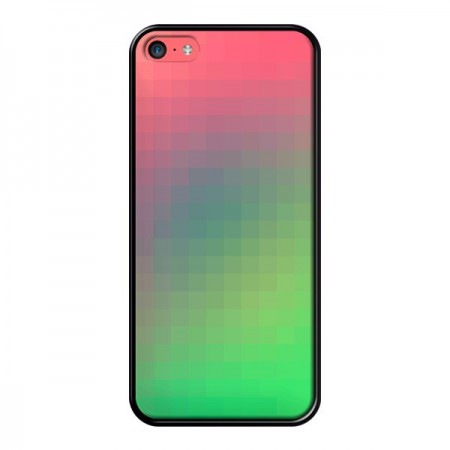 Coque Gradient Pixel pour iPhone 5C - Danny Ivan