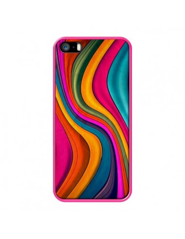Coque Love Color Vagues pour iPhone 5 et 5S - Danny Ivan