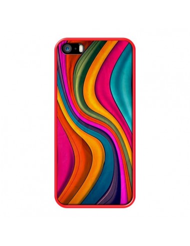 Coque Love Color Vagues pour iPhone 5 et 5S - Danny Ivan