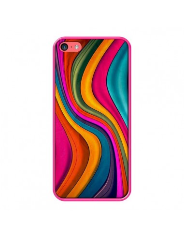 Coque Love Color Vagues pour iPhone 5C - Danny Ivan