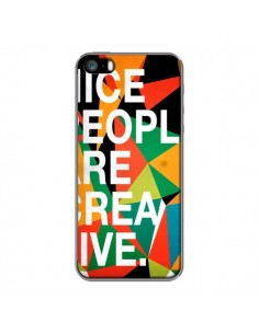 Coque Nice people are creative art pour iPhone 5 et 5S - Danny Ivan