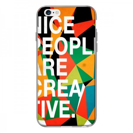 Coque Nice people are creative art pour iPhone 6 - Danny Ivan Coque Nice people are creative art pour iPhone 6 - Danny Ivan