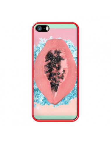 Coque Papaya Rocks Fruit pour iPhone 5 et 5S - Danny Ivan