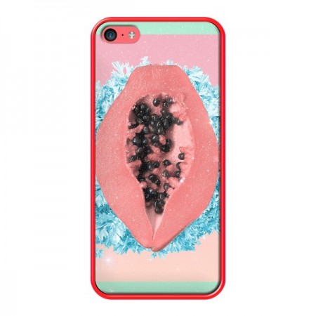 Coque Papaya Rocks Fruit pour iPhone 5C - Danny Ivan