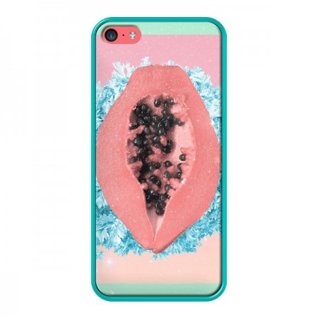 Coque Papaya Rocks Fruit pour iPhone 5C - Danny Ivan