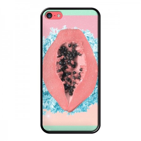 Coque Papaya Rocks Fruit pour iPhone 5C - Danny Ivan