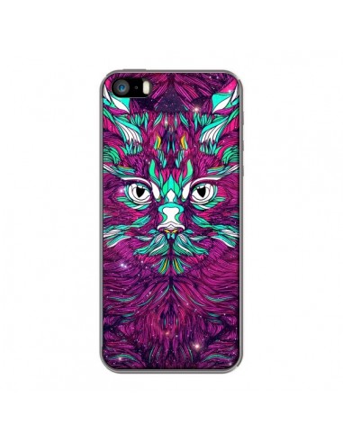 Coque Space Cat Chat espace pour iPhone 5 et 5S - Danny Ivan