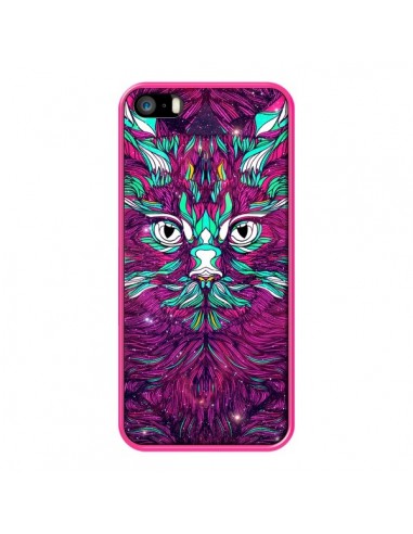 Coque Space Cat Chat espace pour iPhone 5 et 5S - Danny Ivan