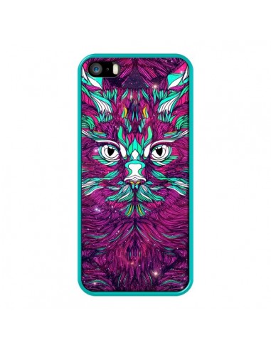 Coque Space Cat Chat espace pour iPhone 5 et 5S - Danny Ivan