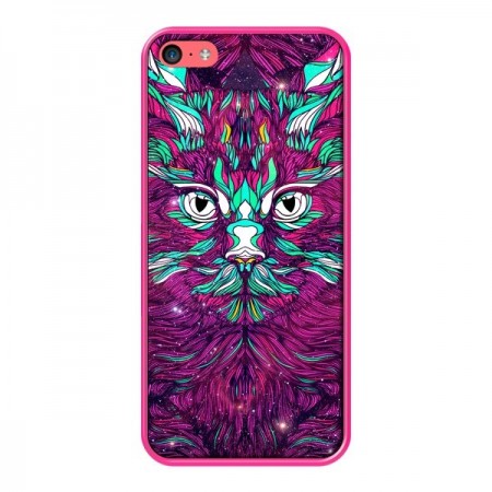 Coque Space Cat Chat espace pour iPhone 5C - Danny Ivan Coque Space Cat Chat espace pour iPhone 5C - Danny Ivan