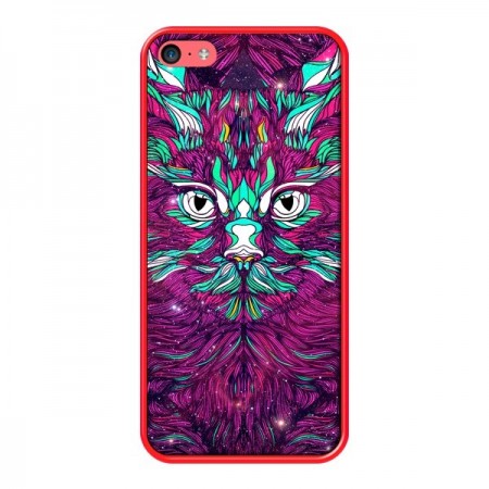 Coque Space Cat Chat espace pour iPhone 5C - Danny Ivan Coque Space Cat Chat espace pour iPhone 5C - Danny Ivan