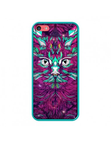 Coque Space Cat Chat espace pour iPhone 5C - Danny Ivan