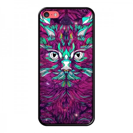 Coque Space Cat Chat espace pour iPhone 5C - Danny Ivan Coque Space Cat Chat espace pour iPhone 5C - Danny Ivan